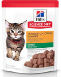 Hill's Science Diet Kitten Wet Chicken Stew Pouches - Gentle Growth