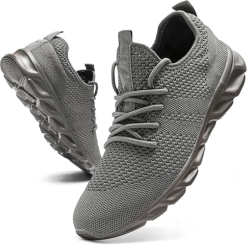 Tvtaop Mens Tennis Shoes Lightweight Sneakers for Running and Gym