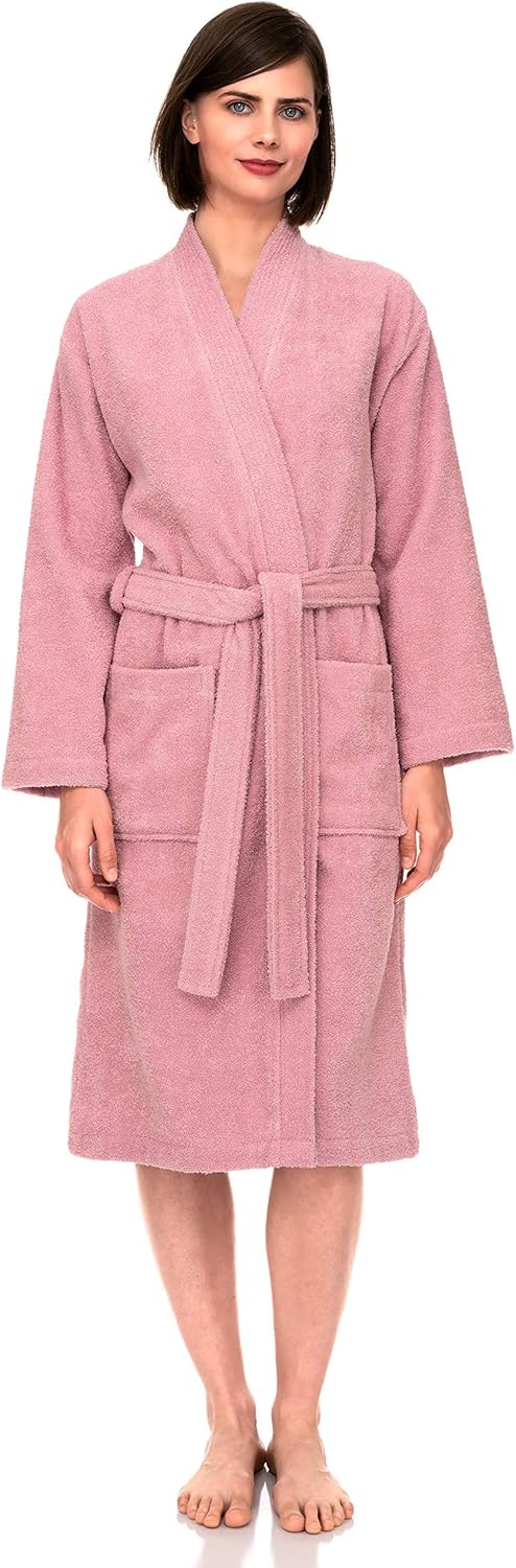 Comfortable Cotton Kimono Bathrobe for Women - Soft and Cozy