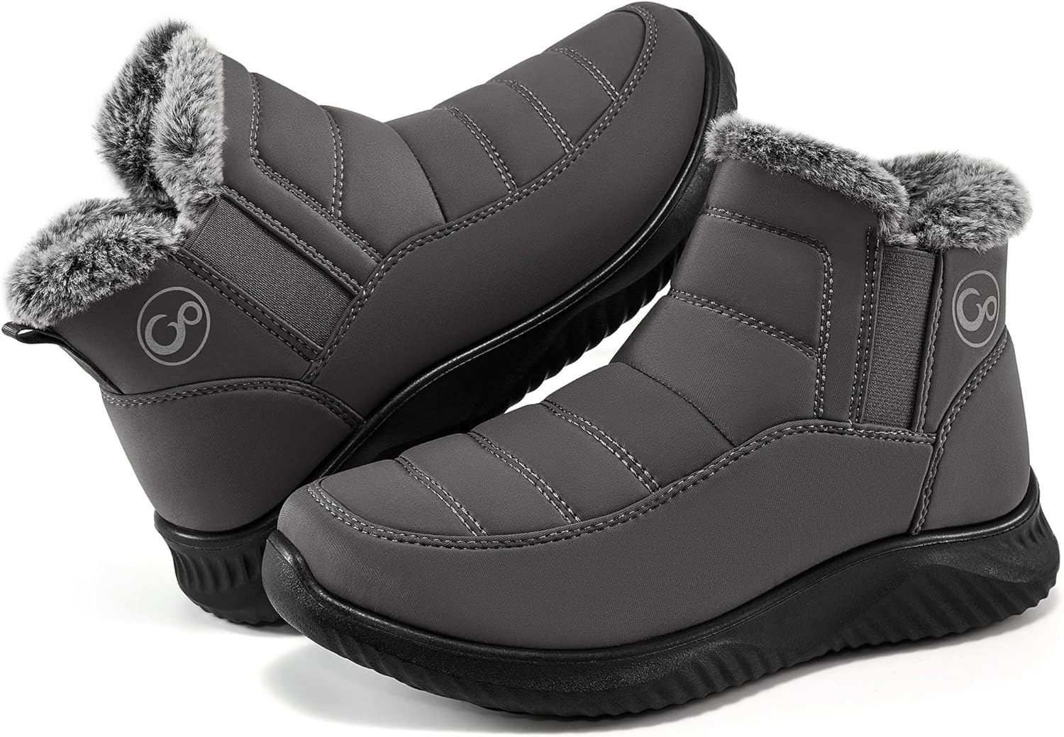 Ecetana Womens Snow Boots: Warm, Waterproof, Non-Slip Ankle Booties