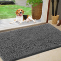 Chenille Absorbent Outdoor Doormat 48 in x 30 in - Washable Muddy Mat