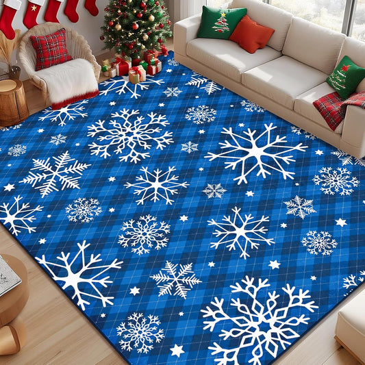 Likiyol Christmas Area Rug 3x5 Soft Washable Non Slip Design