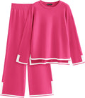 PRETTYGARDEN Women's 2 Piece Fall Knit Sweater Set - Cozy Travel