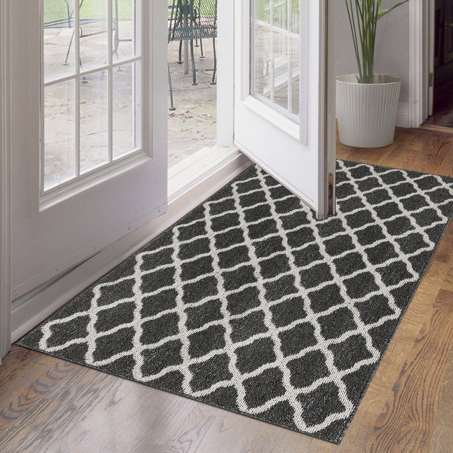 SHACOS Large Door Mats 36x59 Indoor Washable Non Slip Rug