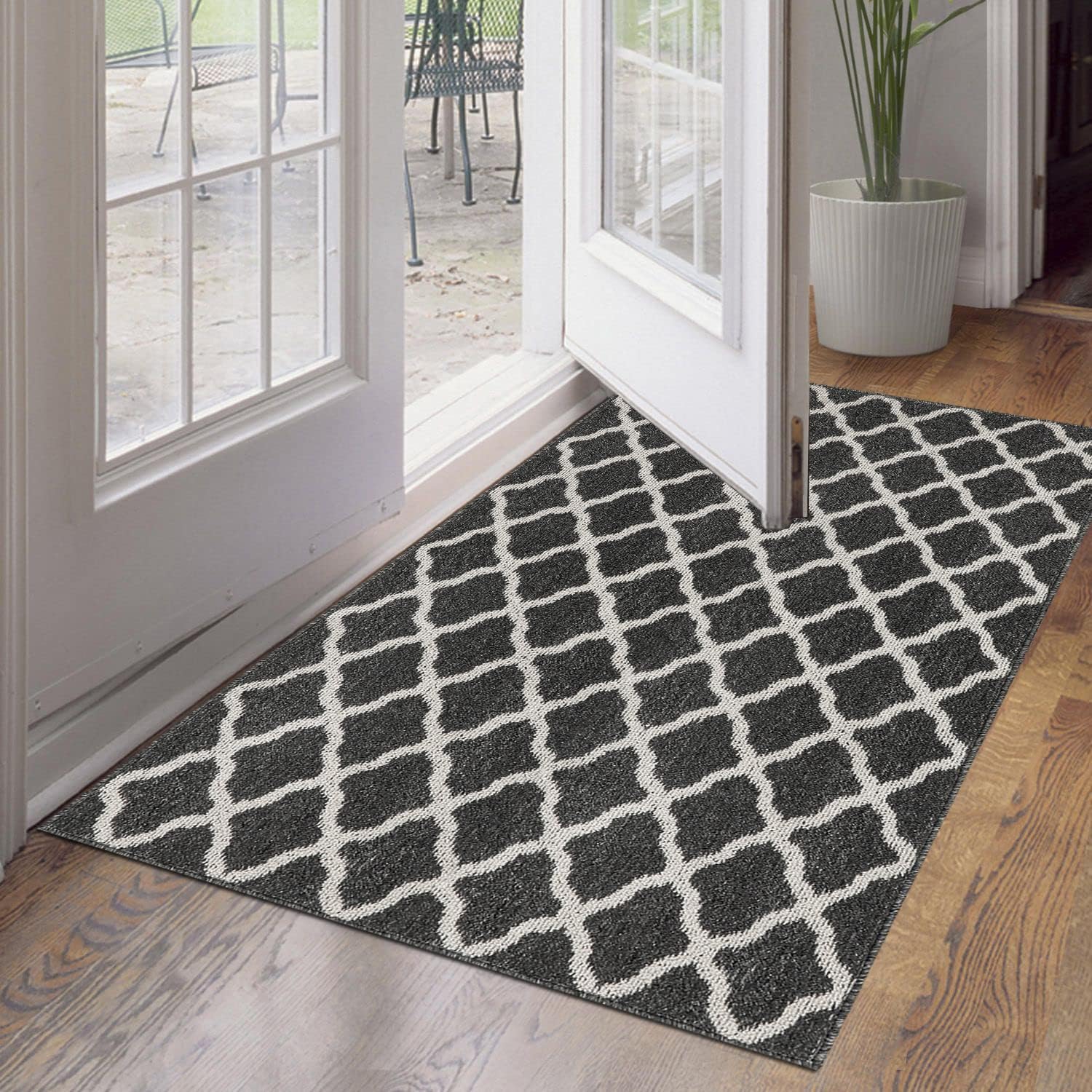 SHACOS Large Door Mats 36x59 Indoor Washable Non Slip Rug