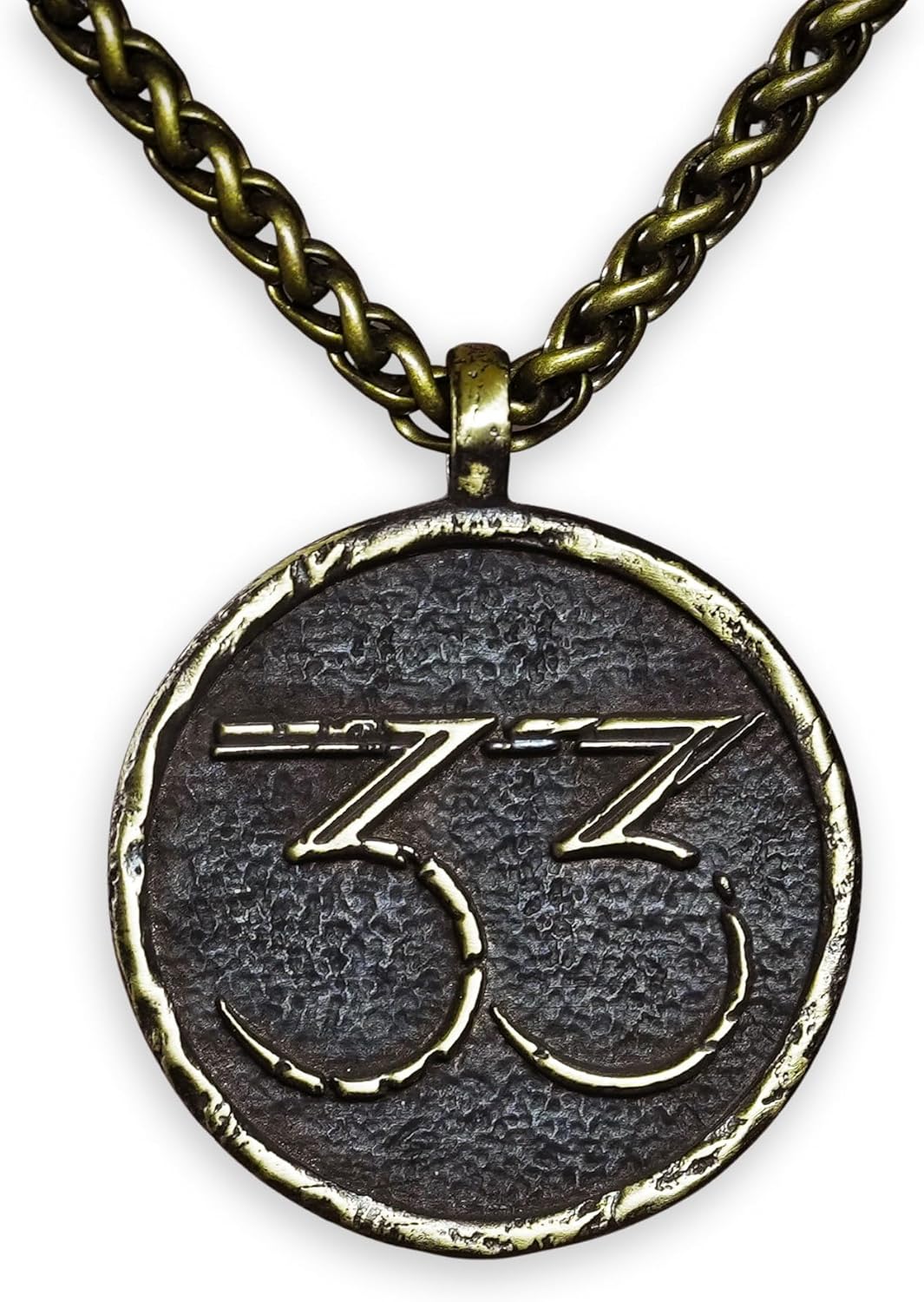 Expedition 33 Necklace Pendant Amulet with Chain - Handmade Jewelry