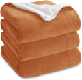 Bedsure GentleSoft Sherpa Fleece King Blanket - Thick, Warm Comfort