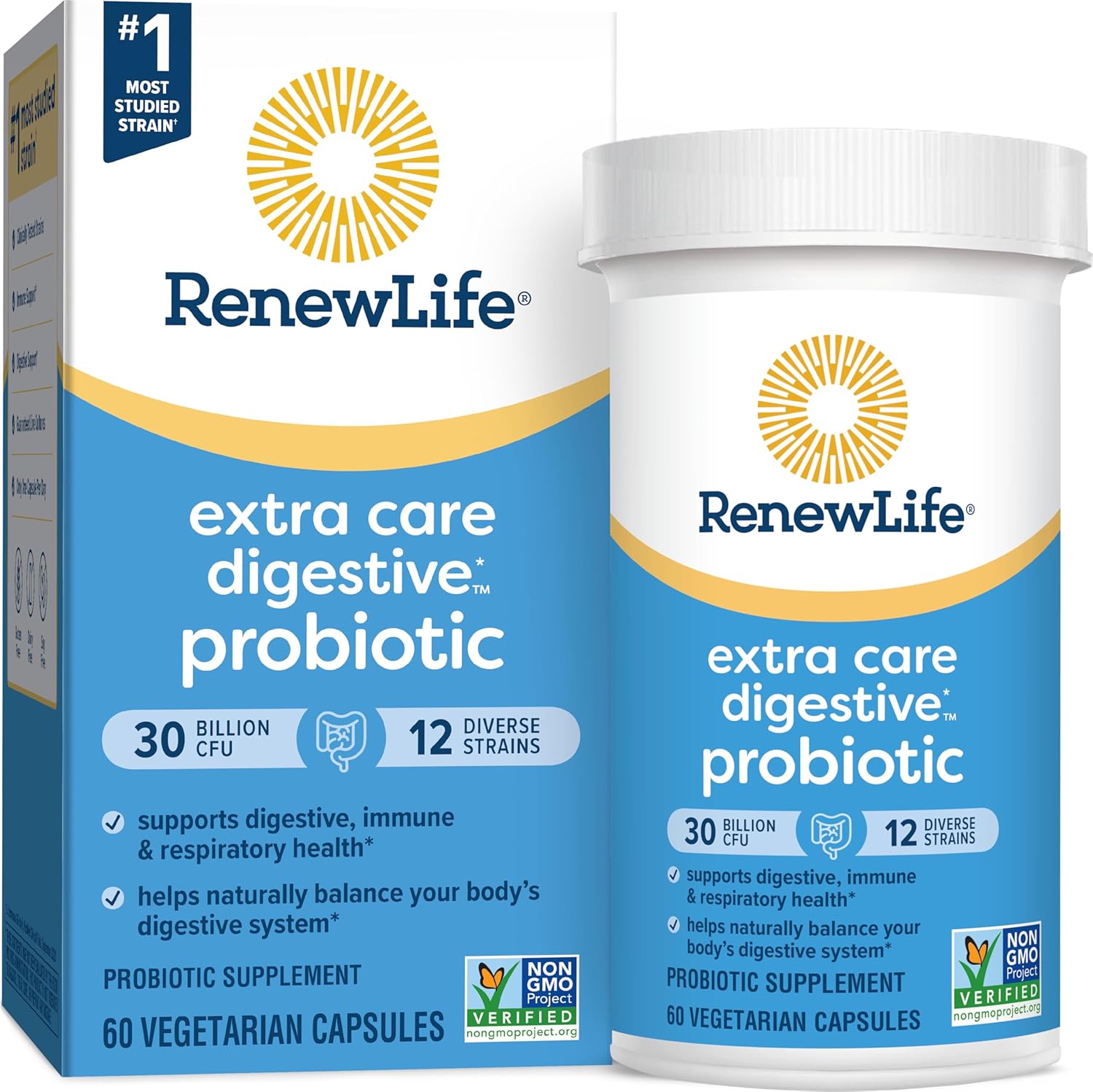 RenewLife Extra Care Ultimate FLORA Probiotic for Health