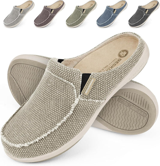 Mens Slippers with Arch Support for Comfort and Style
