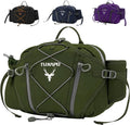 Fanny Pack for Men Green Waist Bags for Running and Travel