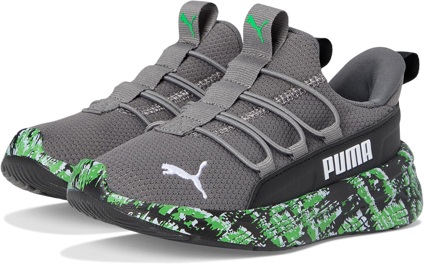 PUMA Kids' Softride One4all Slip-on Sneakers for Young Feet
