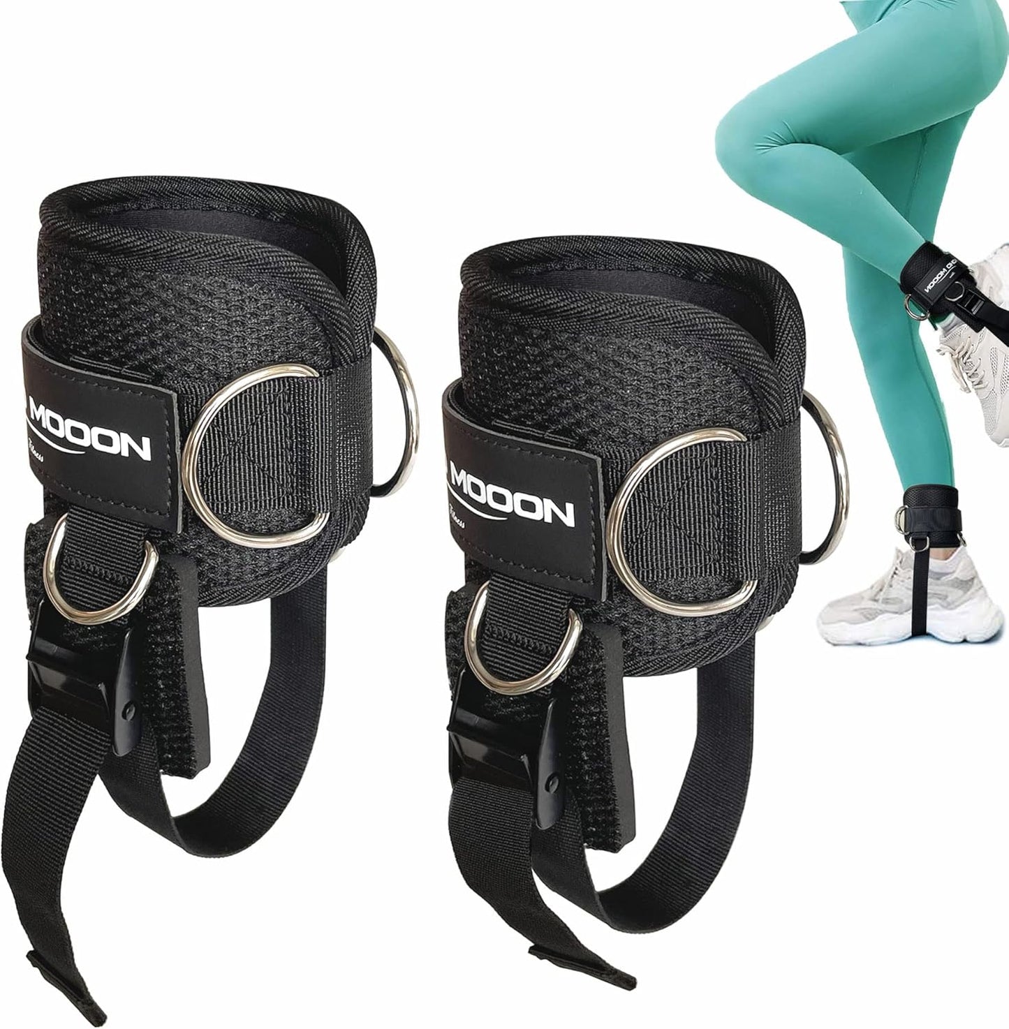 Adjustable Ankle Straps for Glute Lifts