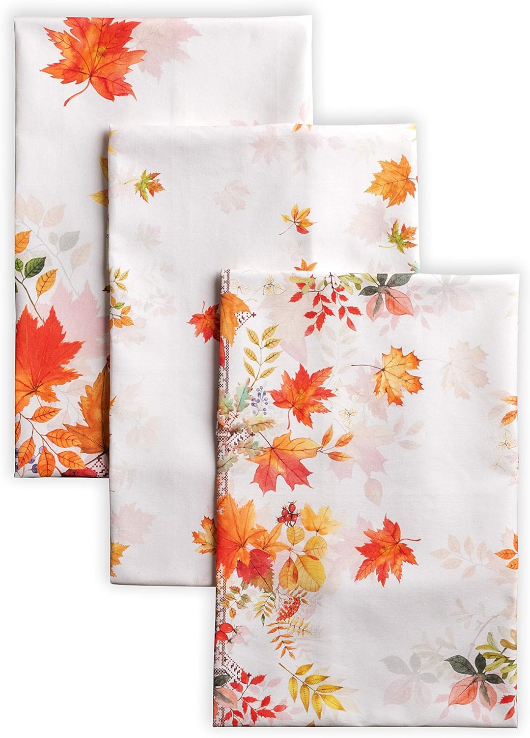 Maison d' Hermine Kitchen Towels Set of 3 Cotton for Home Use
