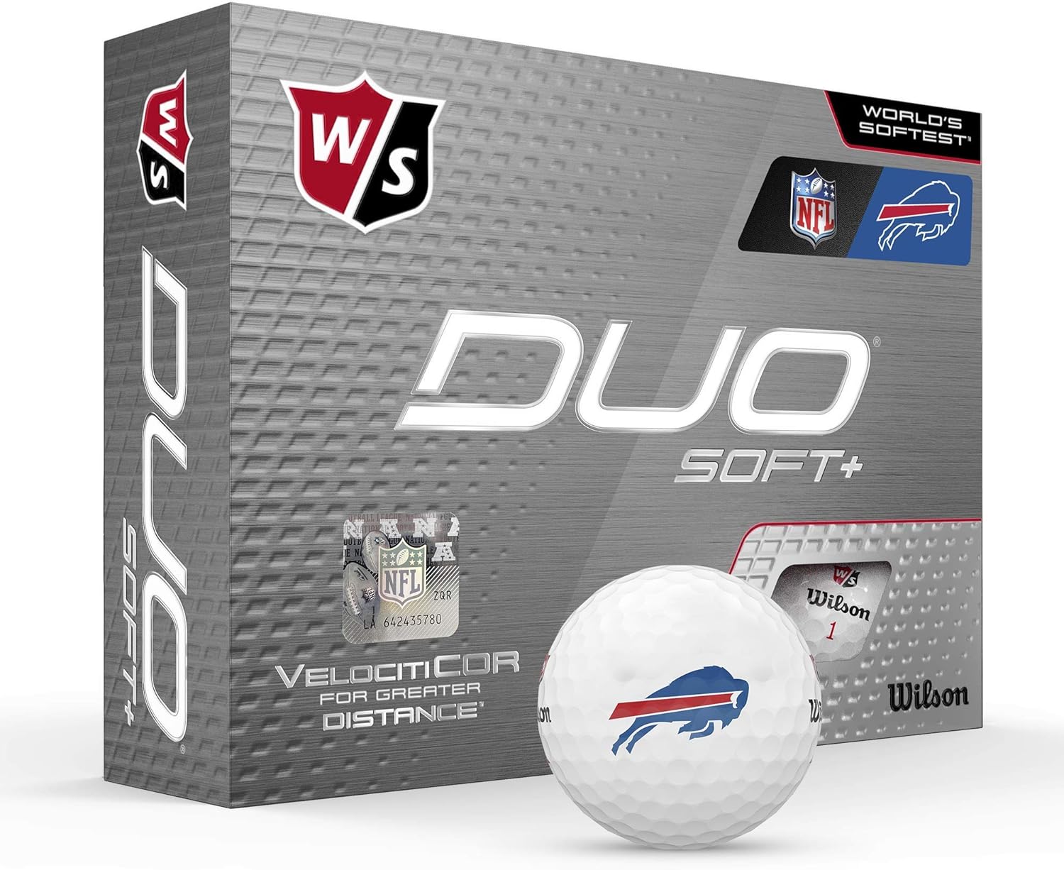 WILSON Staff Duo Soft/Soft+/NFL Golf Ball for Ultimate Performance