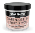 Nude Blush Acrylic Powder Cover - Clear Encapsulation for Ombre