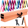 Folding Foam Balance Beam 6 ft 8 ft 9 ft - Extra Firm Suede Pad