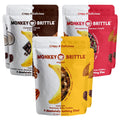 Monkey Brittle Healthy Snacks Crispy Plant-Based Treats - 6 Pack