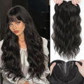 Hair Toppers for Women 20 in Wispy Bangs - Lightweight Volume Boost