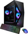 iBUYPOWER Slate 8 MESH Gaming PC Desktop - High-Performance Ryzen 7