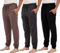 Men's Ultra Soft Cotton Pajama Pants 3 Pack - Comfortable Lounge Real