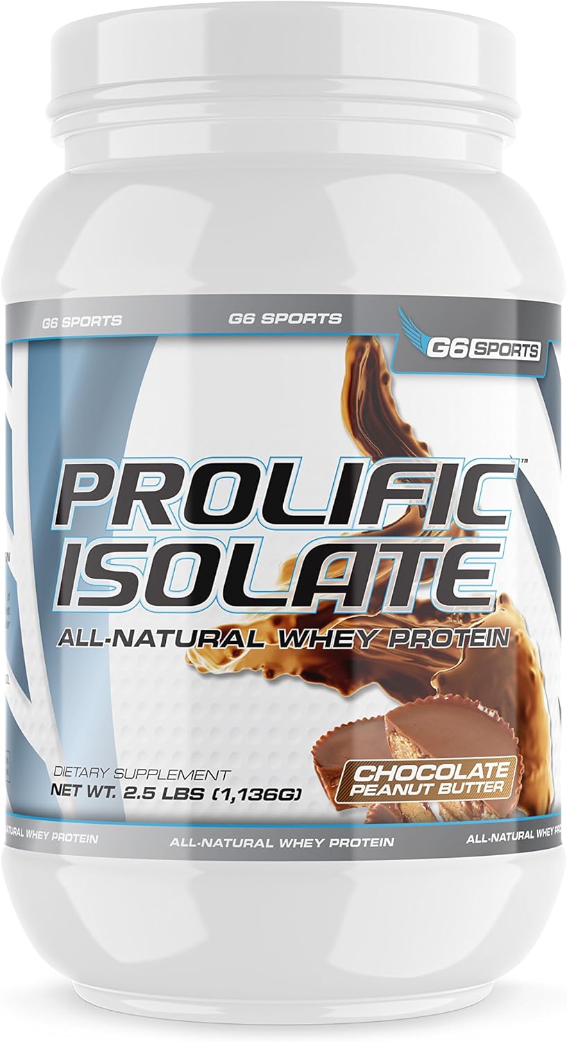 Nutrition Prolific Isolate Whey Protein: All Natural & Delicious