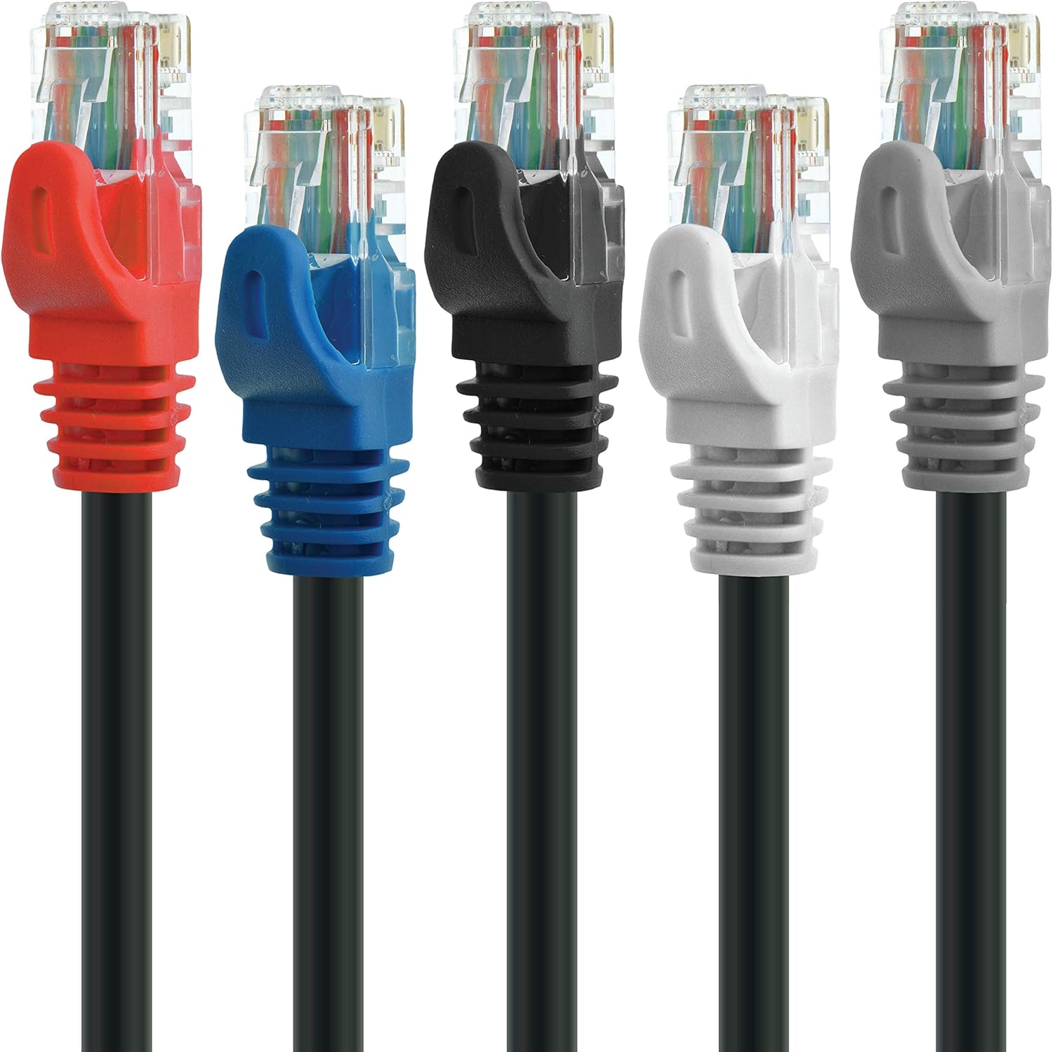 High-Speed Mediabridge CAT6 Ethernet Cable (5 ft) - 5-Pack