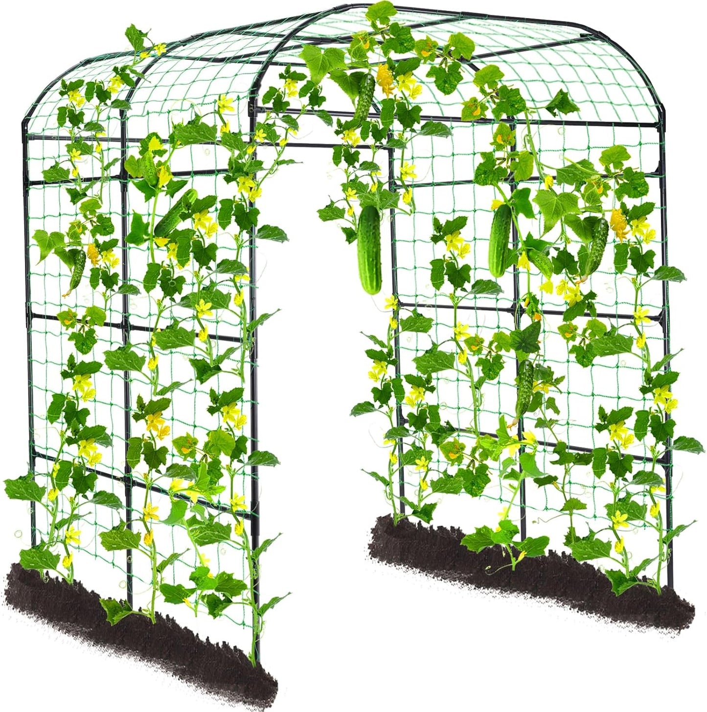 Lalahoni Large Garden Trellis Arch for Climbing Plants Outdoor