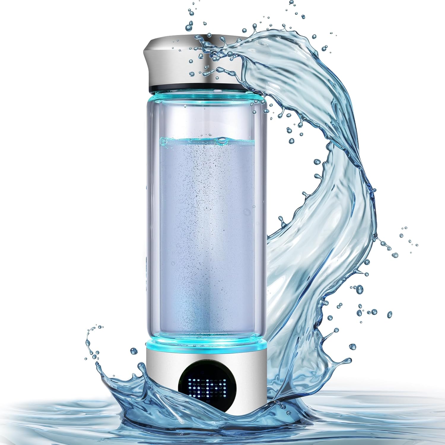 Hydrogen Generator Water Bottle with SPE PEM Technology