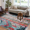 8x10 Area Rugs for Living Room - Foldable Washable Accent Rug