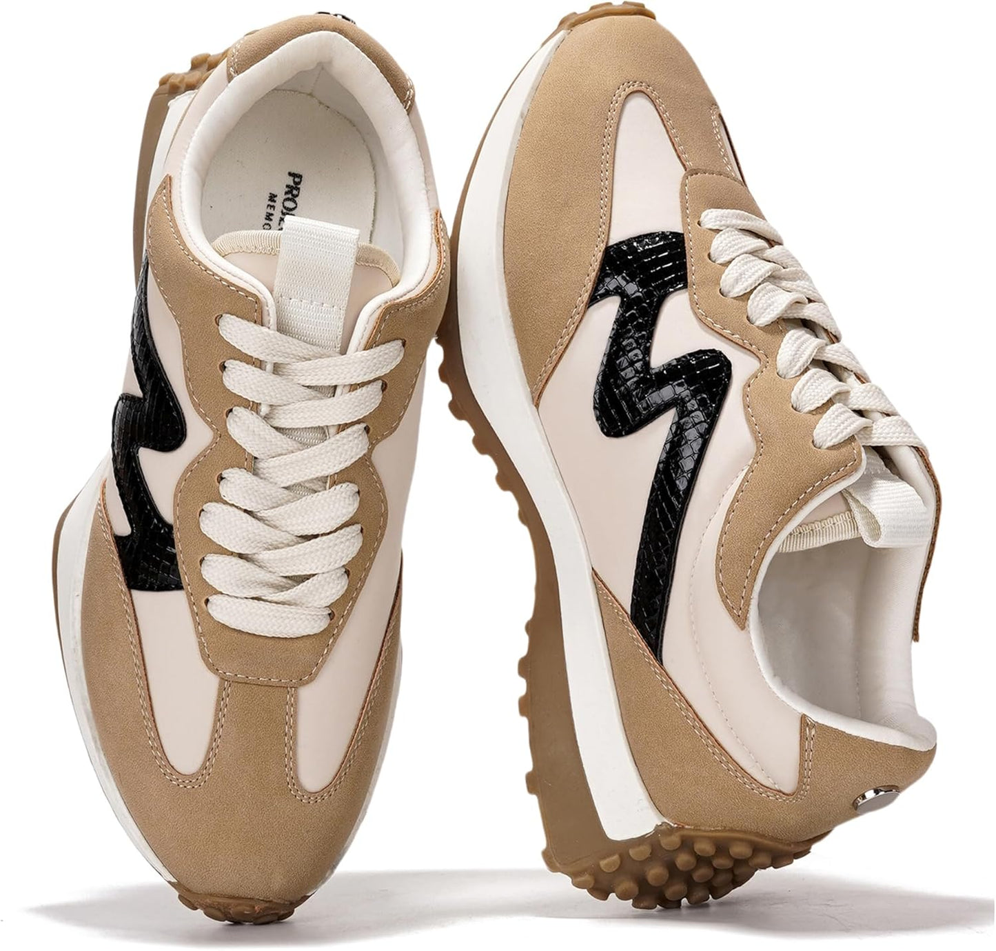 Trendy Sneakers for Women - Comfortable Casual Lace-up Shoes