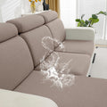 DISSA Waterproof Couch Cushion Covers - Thick Jacquard Stretch Fit