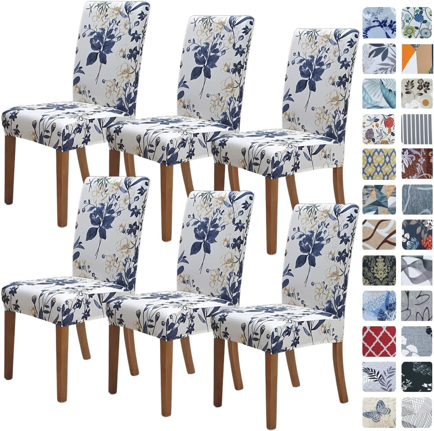 Transform Your Dining Chairs with SPRINGRICO Chair Covers Set