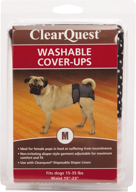Stain-Proof Dog Diapers 2-Pack by Clear Quest