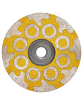 4ft Flat Resin Cup Grinding Wheels - Chip-Free Stone Shaping
