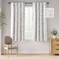 jinchan Blackout Floral Curtains for Cozy Bedrooms