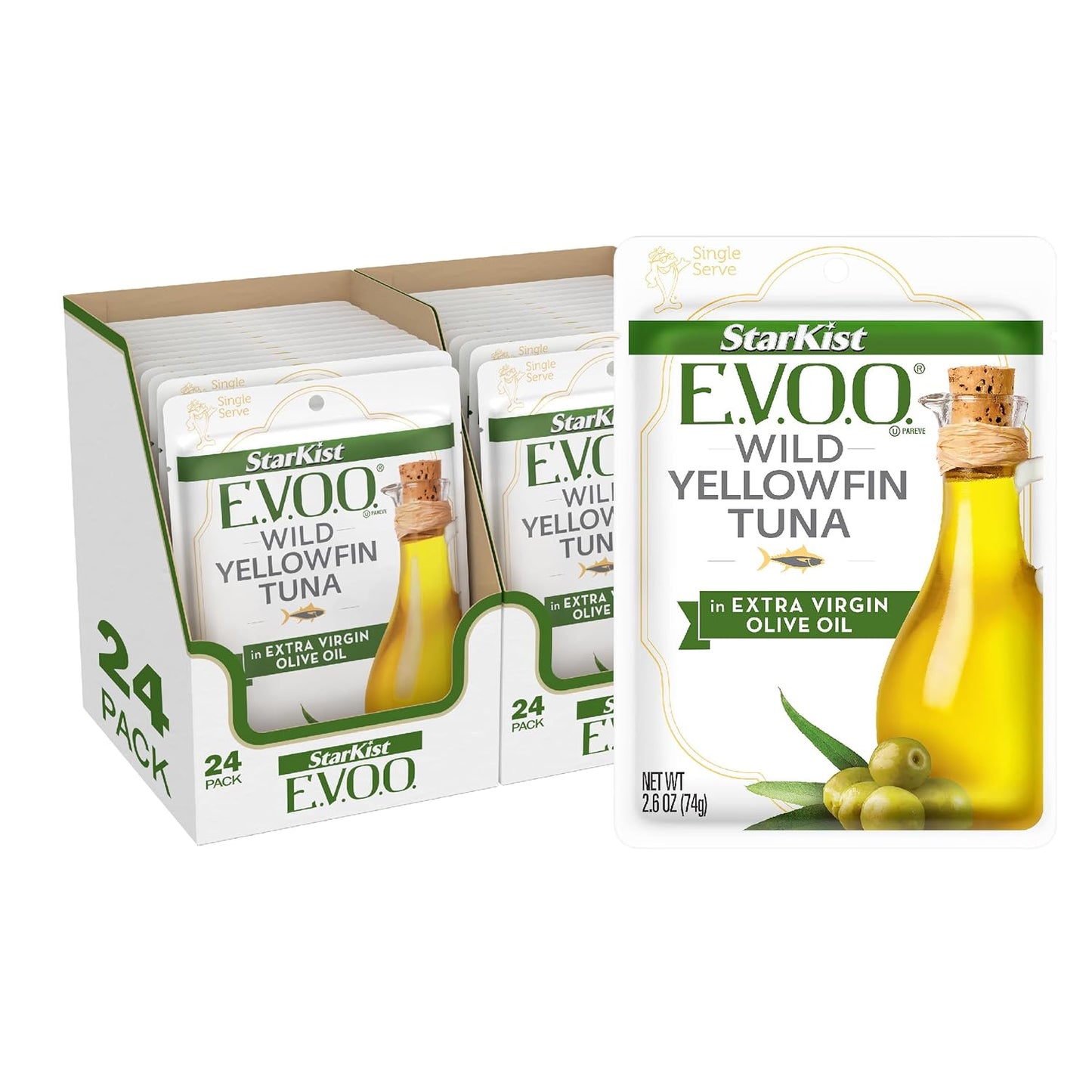StarKist E.V.O.O. Yellowfin Tuna in Extra Virgin Olive Oil Pouch