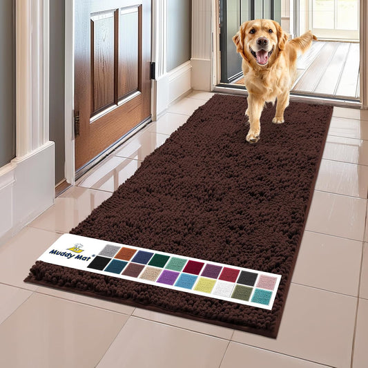 Muddy Mat Super Absorbent Microfiber Dog Door Mat for Paws