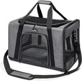 Pet Carrier for Small Cats Dogs - Airline & Car Ready Travel Bag