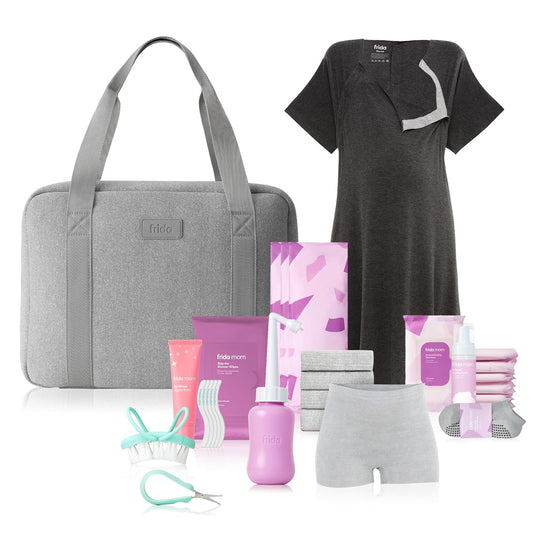 Frida Mom 30pc Pre-Packed Hospital Bag Essentials for Moms
