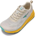 Wide Toe Box Running Shoes for Men - Cushioned Road Running