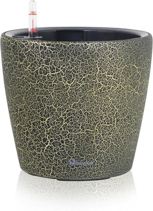 Dexceder Self Watering Planter for Indoor and Outdoor Use