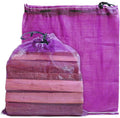 Mesh Firewood Bags 22in x 24in Pack of 150 - Breathable Storage Sacks