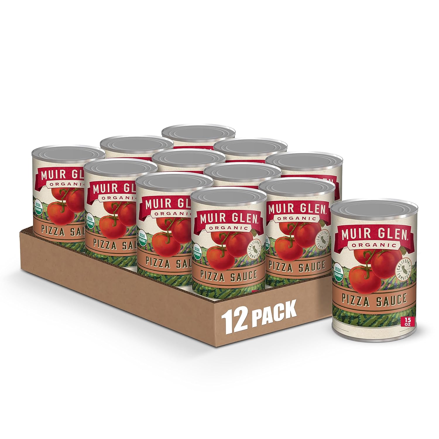 Muir Glen Organic Pizza Sauce - Deliciously Versatile 15 oz Pack