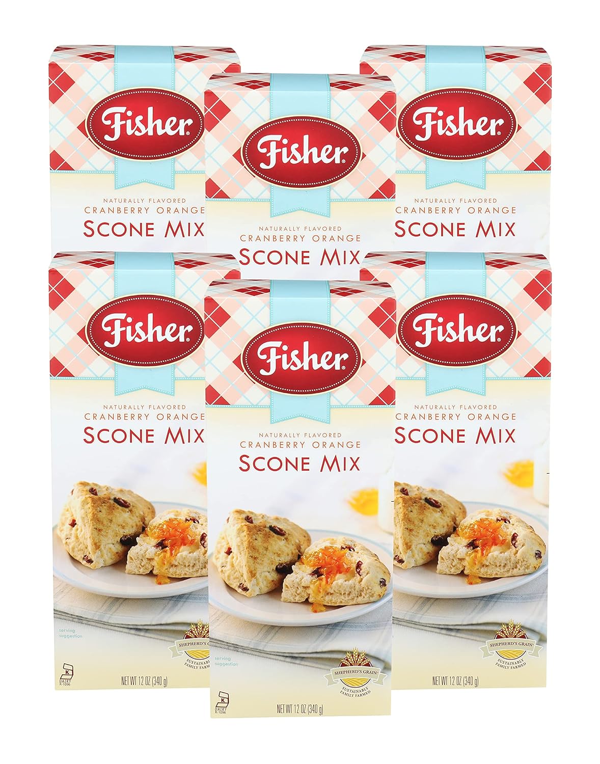 Fisher Cranberry Orange Scone Mix for Delicious Breakfast Treats
