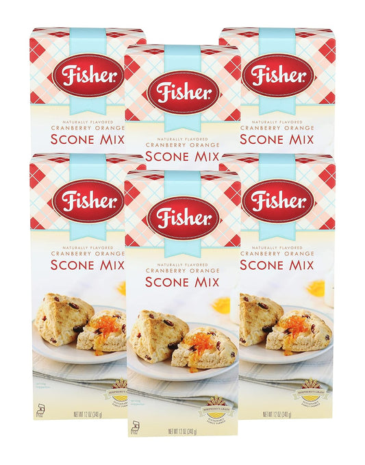 Fisher Cranberry Orange Scone Mix for Delicious Breakfast Treats