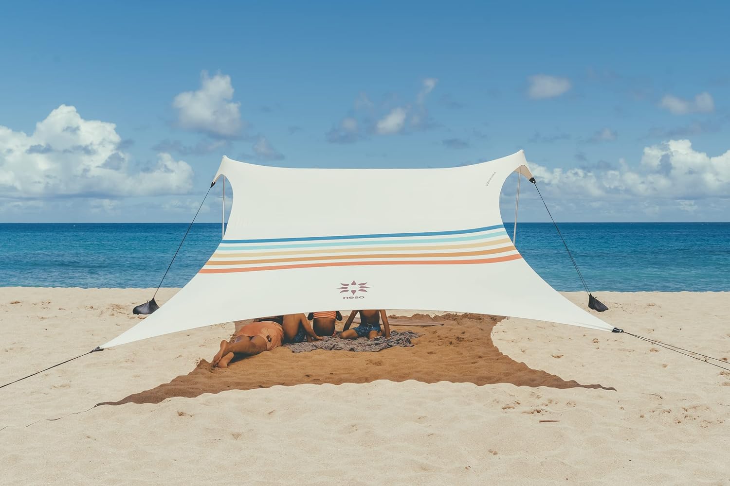 Neso Grande Beach Tent - 7ft Tall, Reinforced Corners, Cooler Pocket!
