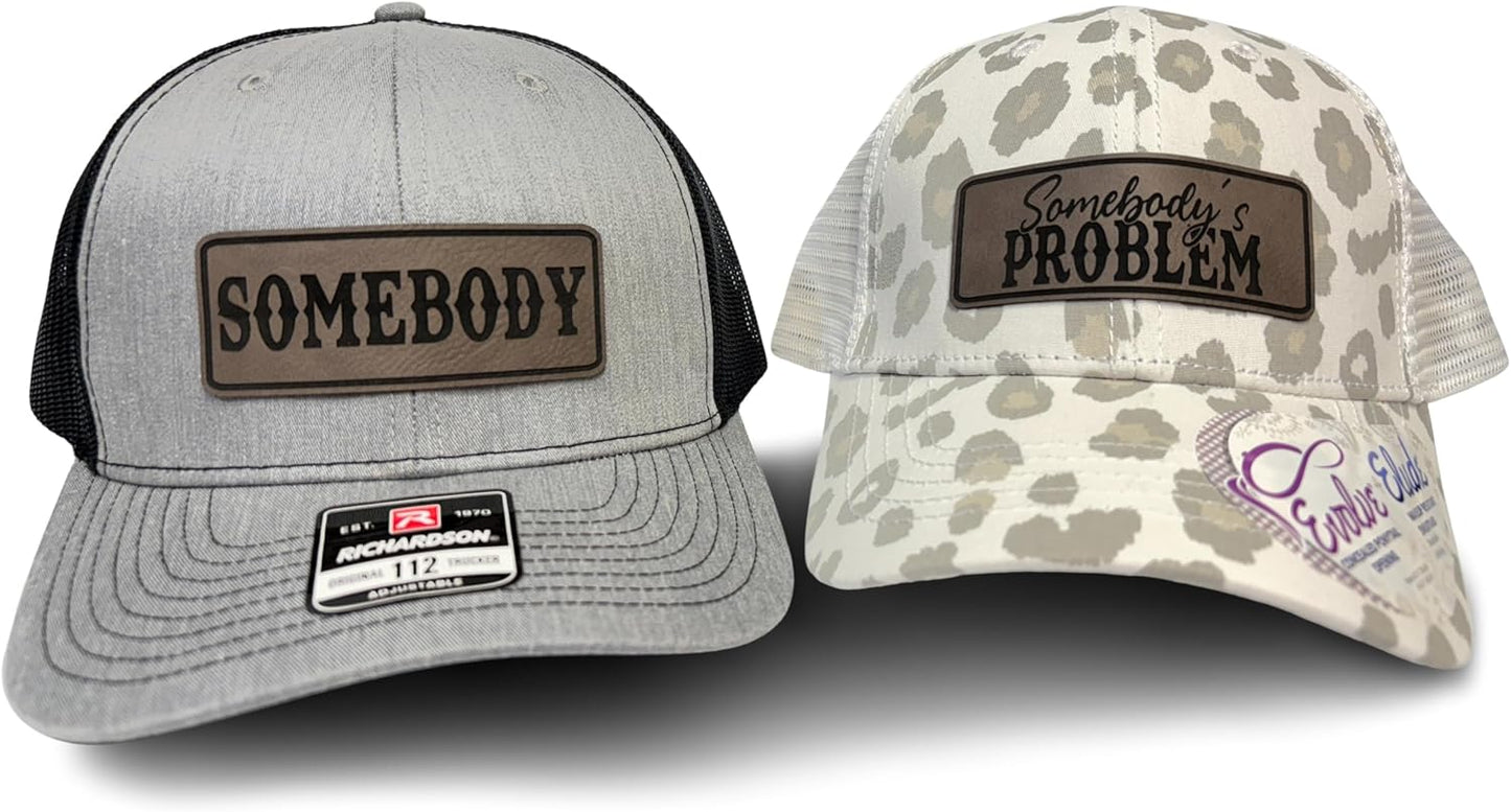 Somebody's Problem Vintage Trucker Hats for Men & Women
