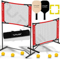 Mini Pickleball Dink Net Small Size Set 4ft + 7ft - Portable Rebounder