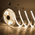 PAUTIX COB LED Strip Light 32.8ft Waterproof Natural White 4000K