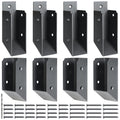 201 Stainless Steel 2x4 Deck Railing 35 Stair Connectors - Durable